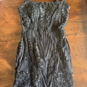Elegant Black Lace Dress